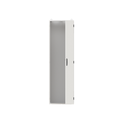 Floor-standing cabinet, Rows 12, 1850 mm x 550 mm x 350 mm, Isolated Class II, IP55