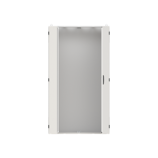 Floor-standing cabinet, Rows 12, 1850 mm x 1050 mm x 350 mm, Isolated Class II, IP55