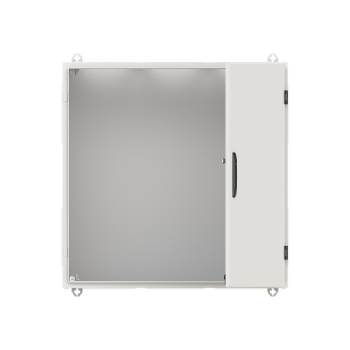 Wallmounting cabinet Rows 5 800 mm x 800 mm x 350 mm Grounded Class I IP55