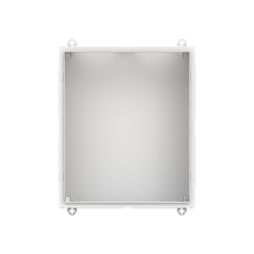 Wallmounting cabinet Rows 4 650 mm x 550 mm x 225 mm Grounded Class I IP30