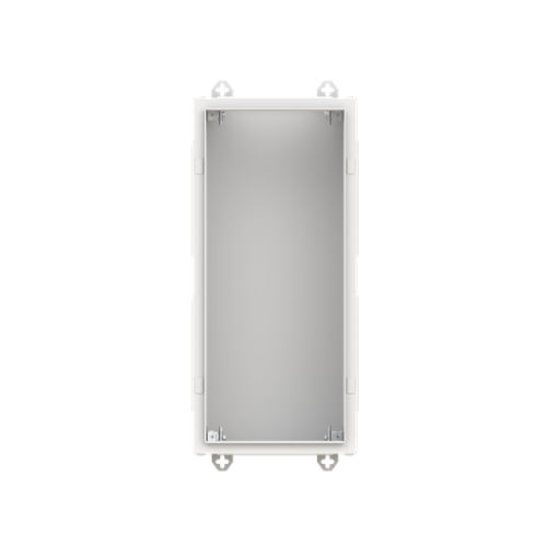 Wallmounting cabinet Rows 4 650 mm x 300 mm x 225 mm Isolated Class II IP30