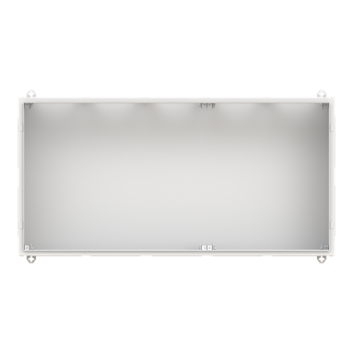 Wallmounting cabinet Rows 4 650 mm x 1300 mm x 275 mm Grounded Class I IP30