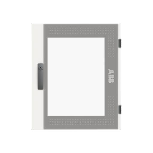 Transparant door 643 mm x 539 mm x 27 mm IP55