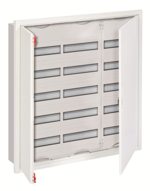 U53 U Compact distribution board Flush mounting 180 SU Isolated Class II IP31 Field Width 3 Rows 5 834 mm x 810 mm x 120 mm