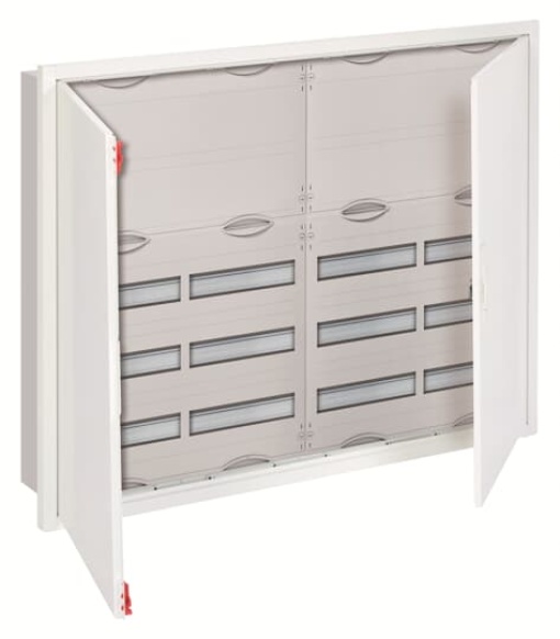 U54K U Compact distribution board Flush mounting 144 SU Isolated Class II IP31 Field Width 4 Rows 5 834 mm x 1060 mm x 120 mm