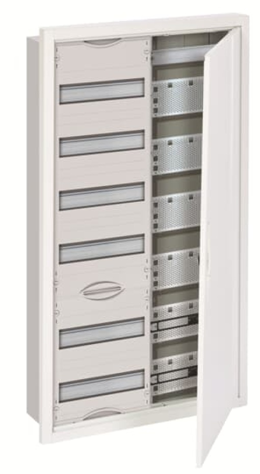 U62MM U Compact distribution board Flush mounting 72 SU Isolated Class II IP31 Field Width 2 Rows 6 984 mm x 560 mm x 120 mm