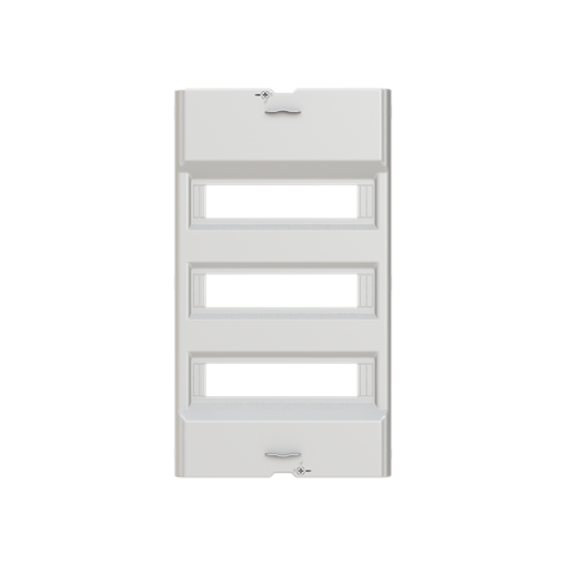 Enclosure accessories , 36 modules, 3 rows, IP2XC, Dimensions 546 mm x 306 mm x 34 mm