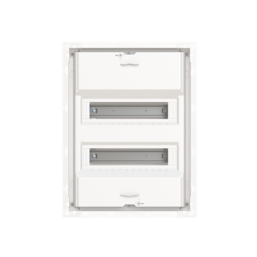 Consumer unit , Flush- hollow wall mounting, 24 modules, 2 rows, IP30,  Door Without Door, Dimensions 472 mm x 362 mm x 97 mm