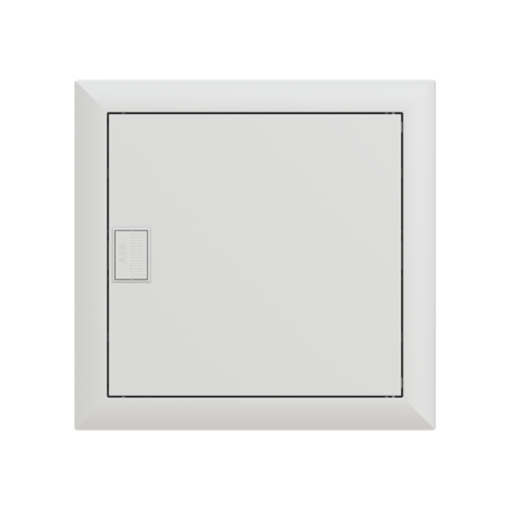 Consumer unit , Flush- hollow wall mounting, 12 modules, 1 rows, IP30,  Door Single, Steel Sheet, Dimensions 372 mm x 384 mm x 97 mm