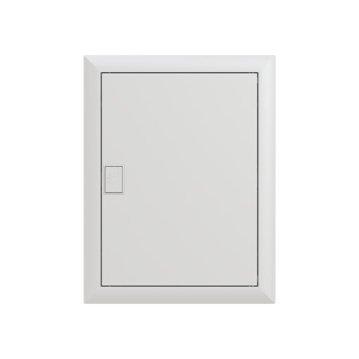 Consumer unit , Flush- hollow wall mounting, 24 modules, 2 rows, IP30,  Door Single, Steel Sheet, Dimensions 497 mm x 384 mm x 97 mm