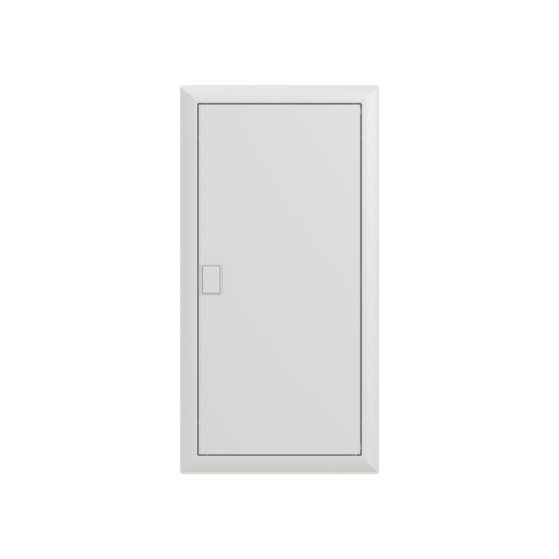 Consumer unit , Flush- hollow wall mounting, 48 modules, 4 rows, IP30,  Door Single, Steel Sheet, Dimensions 747 mm x 384 mm x 97 mm