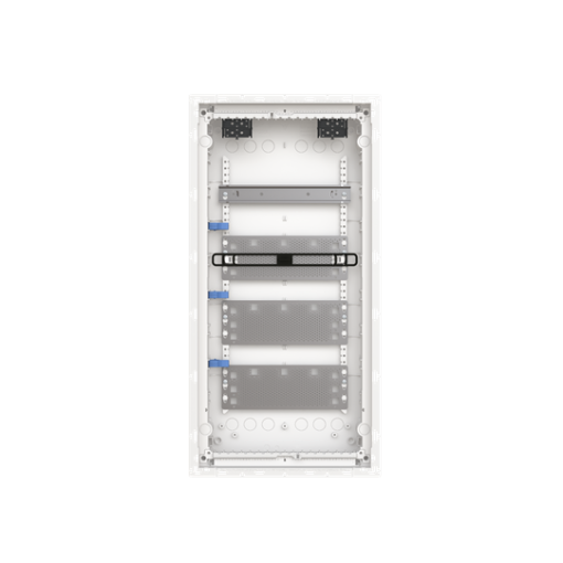Multimedia unit  UK600 Media, Flush- hollow wall mounting, 48 modules, 4 rows, IP30,  Door Without Door, Dimensions 722 mm x 362 mm x 97 mm