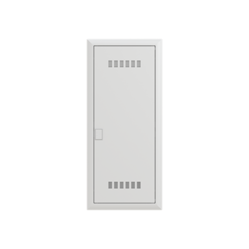 Combi Unit , Flush- hollow wall mounting, 24 modules, 5 rows, IP30,  Door Single, Steel Sheet, Dimensions 872 mm x 384 mm x 97 mm