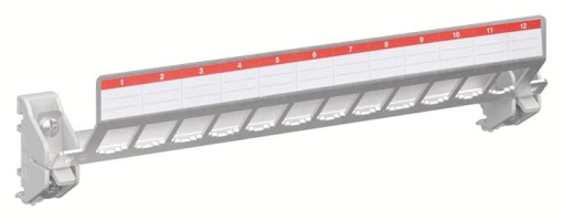 Interior fitting system , 12 modules, Dimensions 53 mm x 246 mm x 63 mm