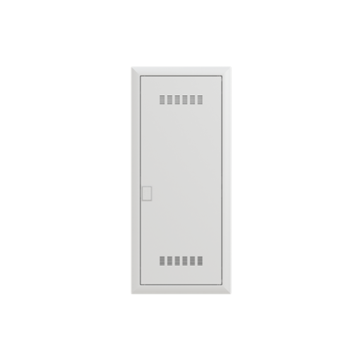 Combi Unit , Flush- hollow wall mounting, 24 modules, 5 rows, IP30,  Door Single, Steel Sheet, Dimensions 872 mm x 384 mm x 97 mm