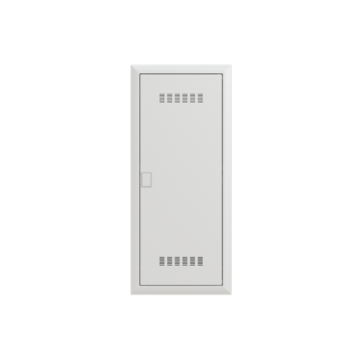 Combi Unit , Flush- hollow wall mounting, 36 modules, 5 rows, IP30,  Door Single, Steel Sheet, Dimensions 872 mm x 384 mm x 97 mm