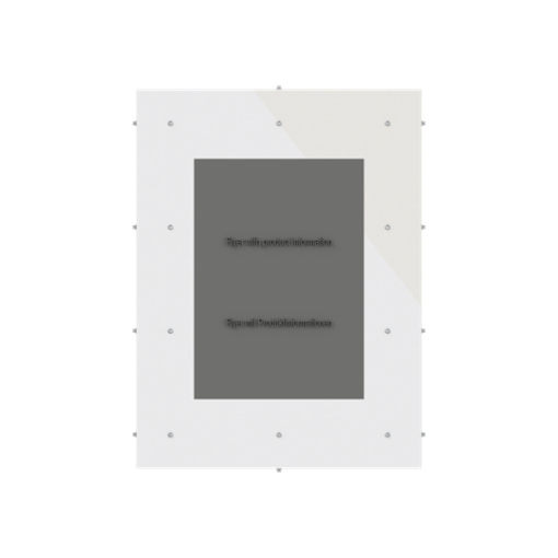 Enclosure accessories , Angle profile, 24 modules, 2 rows, IP30,  Door Without Door, Dimensions 352 mm x 469 mm x 6 mm