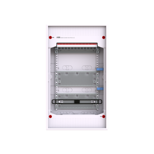Multimedia unit  AK600 Media, Surface mounting, 48 modules, 3 rows, IP00,  Door Without Door, Dimensions 578 mm x 339 mm x 99 mm