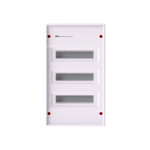 Consumer unit , Surface mounting, 36 modules, 3 rows, IP30,  Door Without Door, Dimensions 578 mm x 339 mm x 99 mm