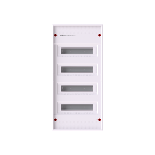 Consumer unit , Surface mounting, 48 modules, 4 rows, IP30,  Door Without Door, Dimensions 703 mm x 339 mm x 99 mm