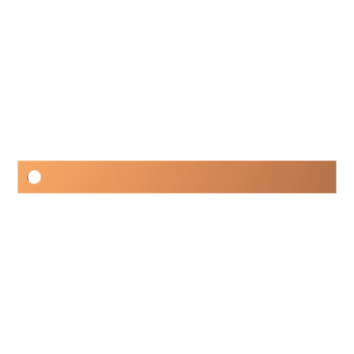 30 mm x 298 mm x 5 mm