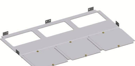 RB34F1 Bottom plate Field width 3 275 mm x 762 mm x 312 mm