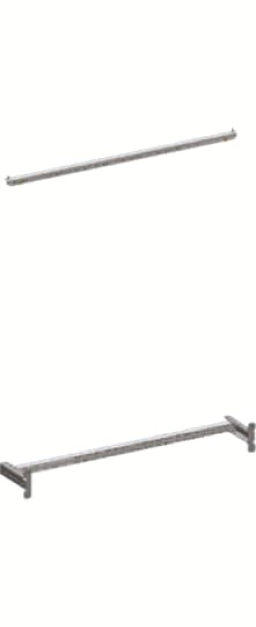 Slide rails 2 mm x 250 mm x 85 mm