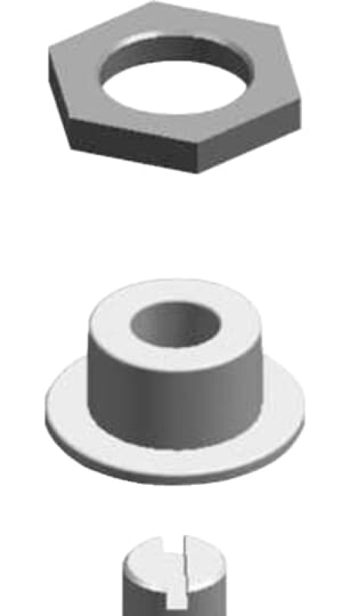 Accessory cabinet assembly 1 mm x 1 mm x 1 mm
