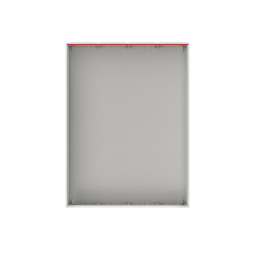 ComfortLine A Wall-mounting cabinet, Surface mountedrecessed mountedpartially recessed mounted, 432 SU, Isolated Class II, IP00, Rows 9, 1400 mm x 1050 mm x 215 mm