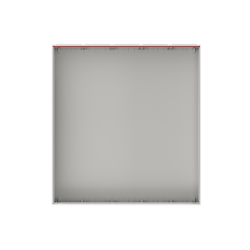 ComfortLine A Wall-mounting cabinet, Surface mountedrecessed mountedpartially recessed mounted, 540 SU, Isolated Class II, IP00, Rows 9, 1400 mm x 1300 mm x 215 mm