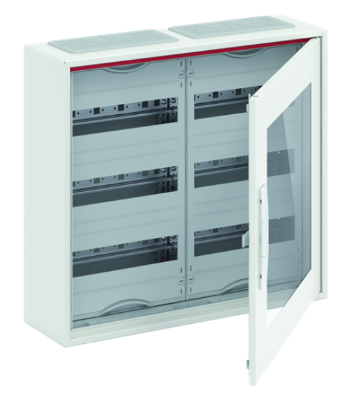 ComfortLine Compact distribution board Surface mounting 72 SU Isolated Class II IP44 Rows 3 500 mm x 550 mm x 160 mm