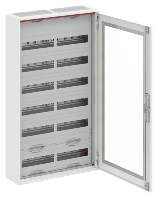 ComfortLine Compact distribution board Surface mounting 144 SU Isolated Class II IP44 Rows 6 950 mm x 550 mm x 160 mm