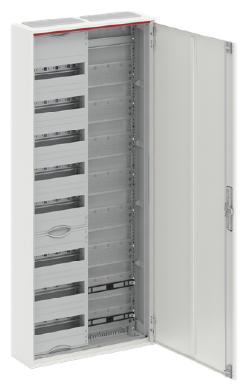 ComfortLine Compact distribution board Surface mounting 96 SU Isolated Class II IP44 Rows 8 1250 mm x 550 mm x 160 mm