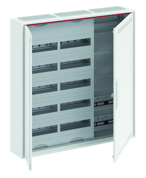 ComfortLine Compact distribution board Surface mounting 120 SU Isolated Class II IP30 Rows 5 800 mm x 800 mm x 160 mm