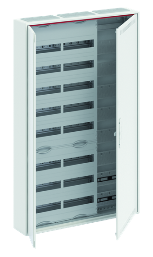 ComfortLine Compact distribution board Surface mounting 192 SU Isolated Class II IP30 Rows 8 1250 mm x 800 mm x 160 mm