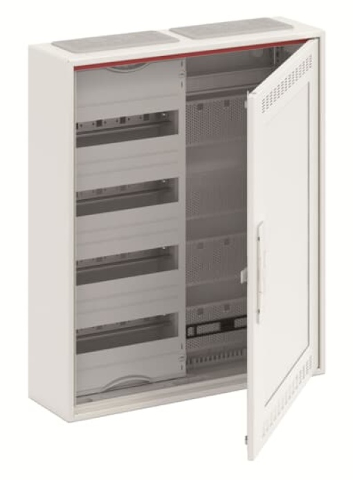 ComfortLine Compact distribution board Surface mounting 48 SU Isolated Class II IP30 Rows 4 650 mm x 550 mm x 160 mm