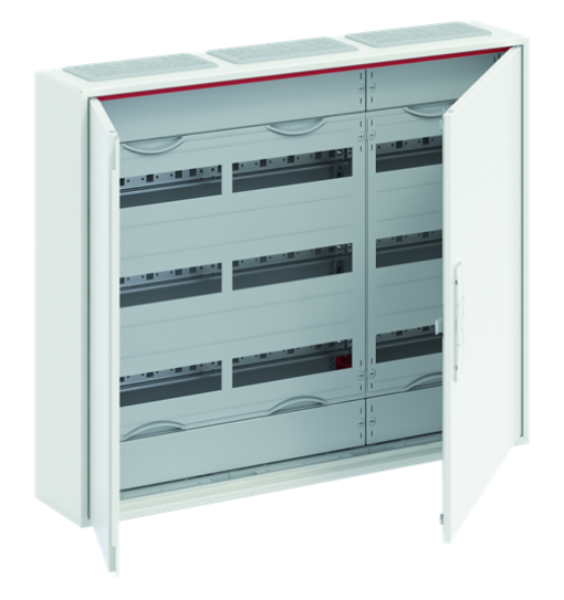 ComfortLine Compact distribution board Surface mounting 108 SU Isolated Class II IP44 Rows 3 650 mm x 800 mm x 160 mm