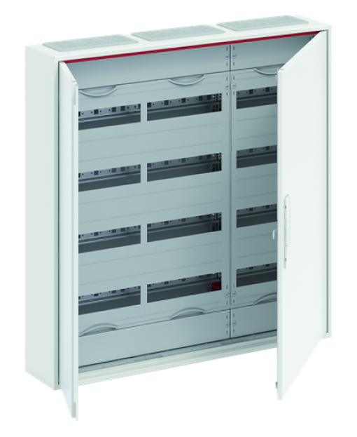 ComfortLine Compact distribution board Surface mounting 144 SU Isolated Class II IP44 Rows 4 800 mm x 800 mm x 160 mm