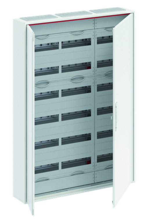 ComfortLine Compact distribution board Surface mounting 216 SU Isolated Class II IP44 Rows 6 1100 mm x 800 mm x 160 mm