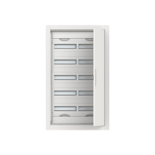 ComfortLine Compact distribution board, Flush mounting, 120 SU, Isolated Class II, IP30, Rows 5, 1014 mm x 615 mm x 125 mm