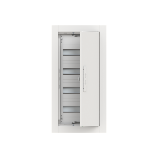 ComfortLine Compact distribution board, Flush mounting, 48 SU, Isolated Class II, IP30, Rows 4, 714 mm x 365 mm x 125 mm