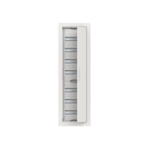 ComfortLine Compact distribution board, Flush mounting, 84 SU, Isolated Class II, IP30, Rows 7, 1164 mm x 365 mm x 125 mm
