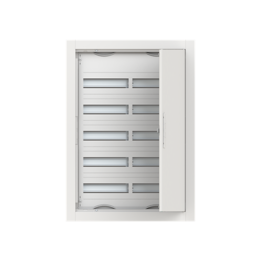 ComfortLine Compact distribution board, Flush mounting, 120 SU, Isolated Class II, IP30, Rows 5, 864 mm x 615 mm x 125 mm