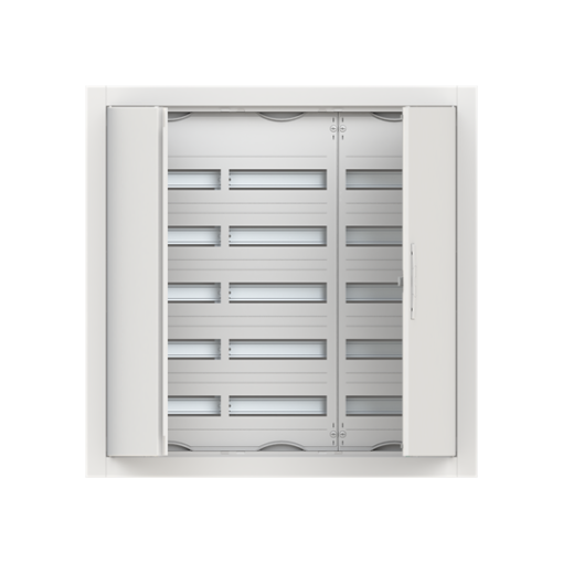 ComfortLine Compact distribution board, Flush mounting, 180 SU, Isolated Class II, IP30, Rows 5, 864 mm x 865 mm x 125 mm