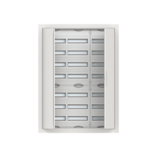 ComfortLine Compact distribution board, Flush mounting, 252 SU, Isolated Class II, IP30, Rows 7, 1164 mm x 865 mm x 125 mm