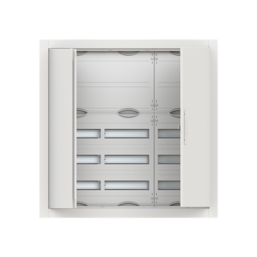 ComfortLine Compact distribution board, Flush mounting, 108 SU, Isolated Class II, IP30, Rows 53, 864 mm x 865 mm x 125 mm