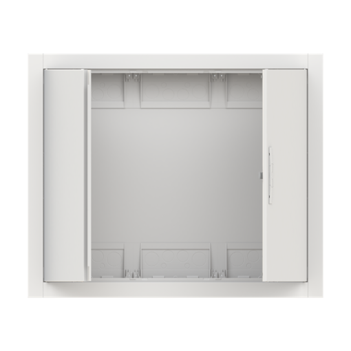 ComfortLine Compact distribution board, Flush mounting, 144 SU, Isolated Class II, IP30, Rows 44, 714 mm x 865 mm x 125 mm