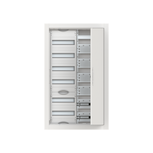 ComfortLine Compact distribution board, Flush mounting, 72 SU, Isolated Class II, IP30, Rows 6, 1014 mm x 615 mm x 125 mm