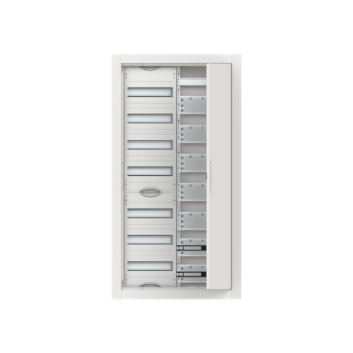 ComfortLine Compact distribution board, Flush mounting, 84 SU, Isolated Class II, IP30, Rows 7, 1164 mm x 615 mm x 125 mm