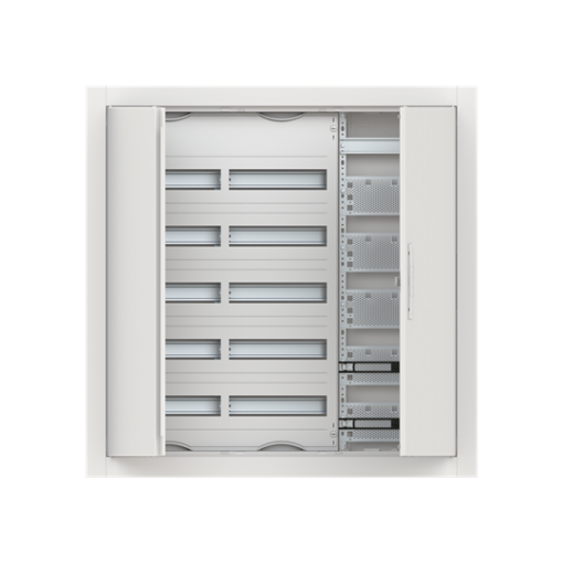 ComfortLine Compact distribution board, Flush mounting, 120 SU, Isolated Class II, IP30, Rows 5, 864 mm x 865 mm x 125 mm